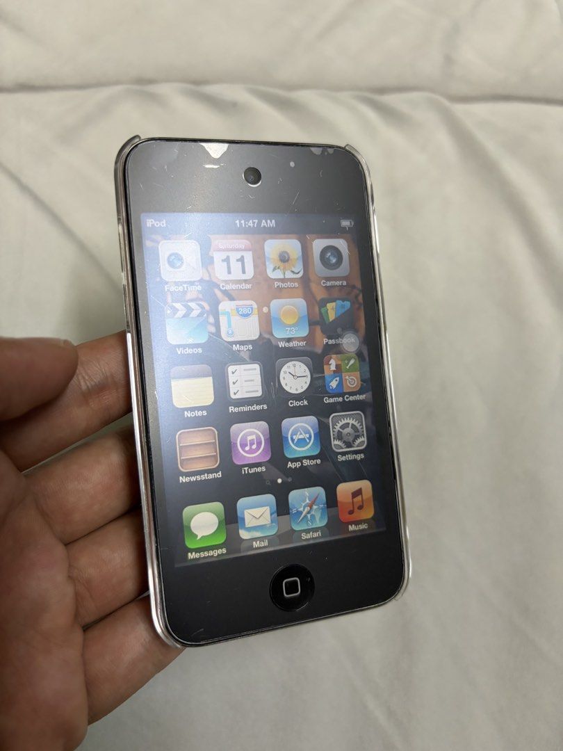 Ipod Touch 4 (Category: Other Gadgets) located in Sungai Petani. Submitted by mewmew03 (Listing ID 1448949065, Image 1). Description: Ipod touch 4 All function well no problem take note( This item from 2010 hope buyer understands abt condition please don’t expect too much) (ios 6 no longer support to access with Apple ID) ipod,cable only Sungai Petani,Srs buyer.