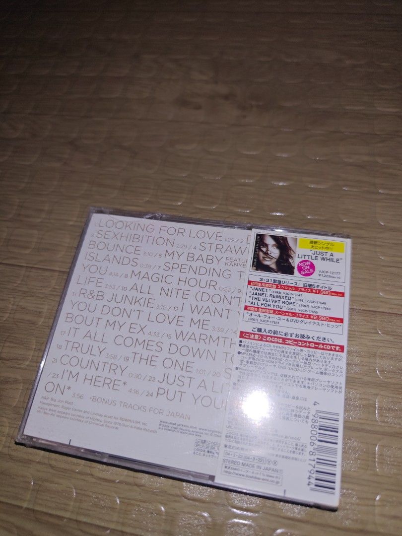 JANET JACKSON- DAMITA JO (JAPAN) (Category: CDs & DVDs) located in Manila. Submitted by musiccdshopnew (Listing ID 1448898645, Image 2). Description: .