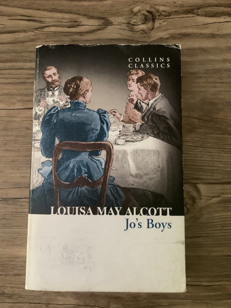 Jo's Boys by Louisa May Alcott (Category: Storybooks) located in Quezon City. Submitted by sooomiz (Listing ID 1448998975, Image 1). Description: ♡ original book ♡ the third and final book in the 'little women' trilogy ♡ offers a charming and bittersweet conclusion to the family's story ♡ ideal for fans of classic literature and the 'little women' series ♡ rfs: decluttering x sensitive buyer.