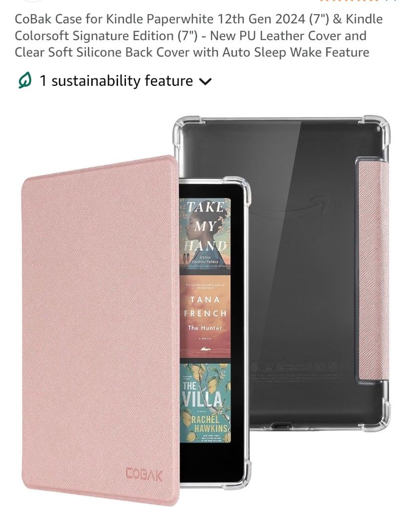 Kindle Paperwhite 6 Case Colorsoft (Category: E-Readers) located in Quezon City. Submitted by isabuys (Listing ID 1449030615, Image 1). Description: .