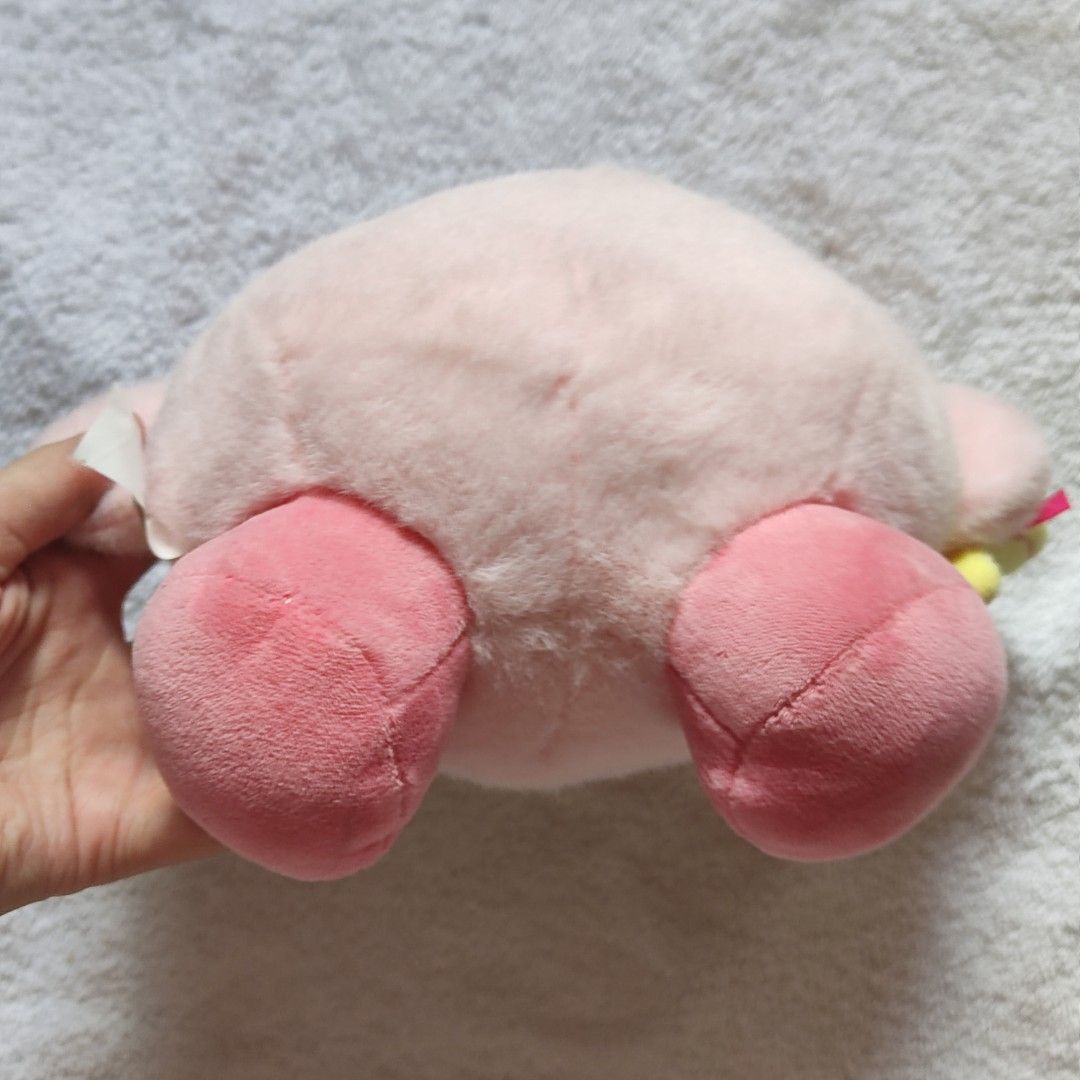 Kirby Stuffed Toy Plush with Lollipop (Category: Plushies & Soft Toys) located in Bacoor. Submitted by kmrynl (Listing ID 1448957193, Image 3). Description: Rfs: decluttering - see last photos for measurements (in) MOP: Gcash/BPI/Maribank only MOD: J&T/Lalamove.