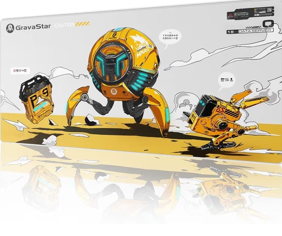 Limited edition gravastar mousepad