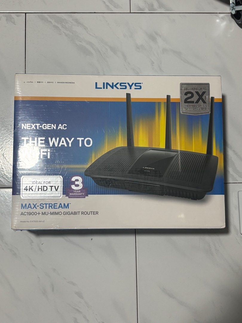 Linksys AC1900+ MU-MIMO Gigabit Router