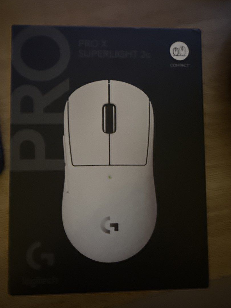 Logitech G PRO X SUPERLIGHT 2c Wireless Gaming Mouse White506613043036825600