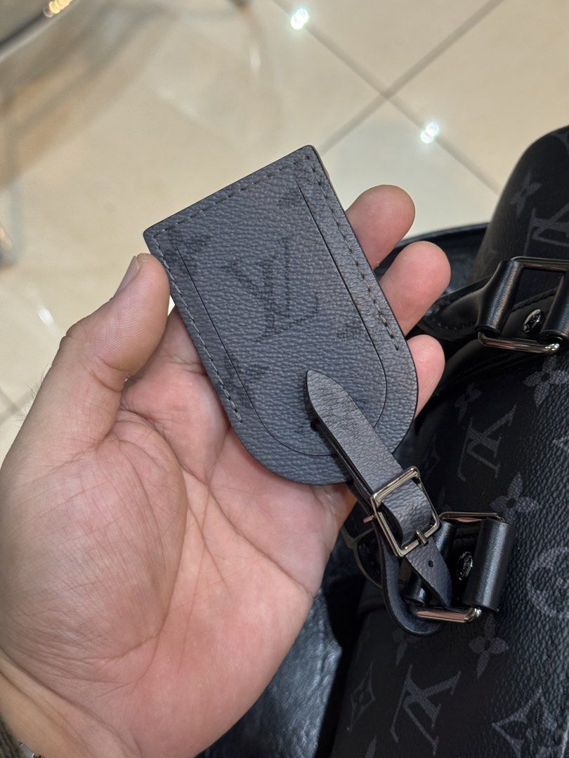 Louis Vuitton Keepall Bandouliere 25 Monogram Eclipse (Category: Luxury Bags & Wallets) located in Caloocan City. Submitted by icecvisual31670 (Listing ID 1448960944, Image 2). Description: Complete with box and receipt Personal used item RFS: Not using anymore.