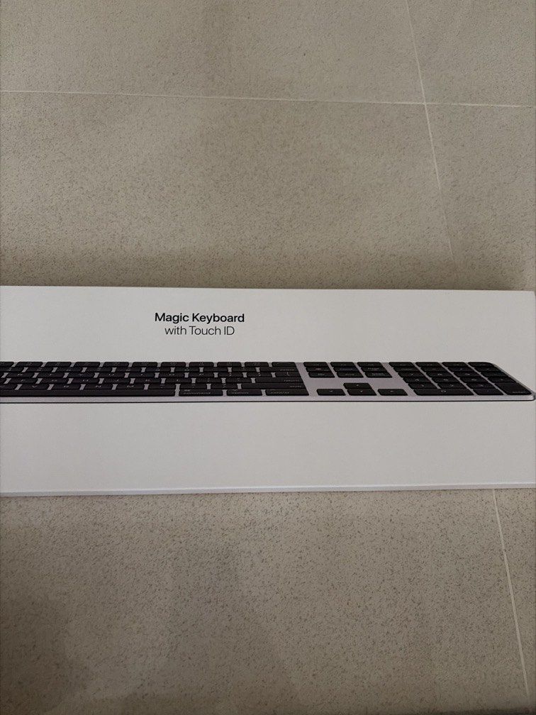 Magic Keyboard with Touch ID and Numeric Pad