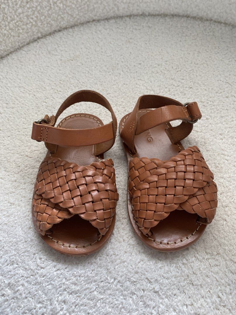 Mango Kids real leather shoes - s21 (Category: Babies & Kids Fashion) located in Binan City. Submitted by lagunacloset (Listing ID 1448950868, Image 2). Description: Real leather - mango kids sandals Super pretty in actual 1-2yo.
