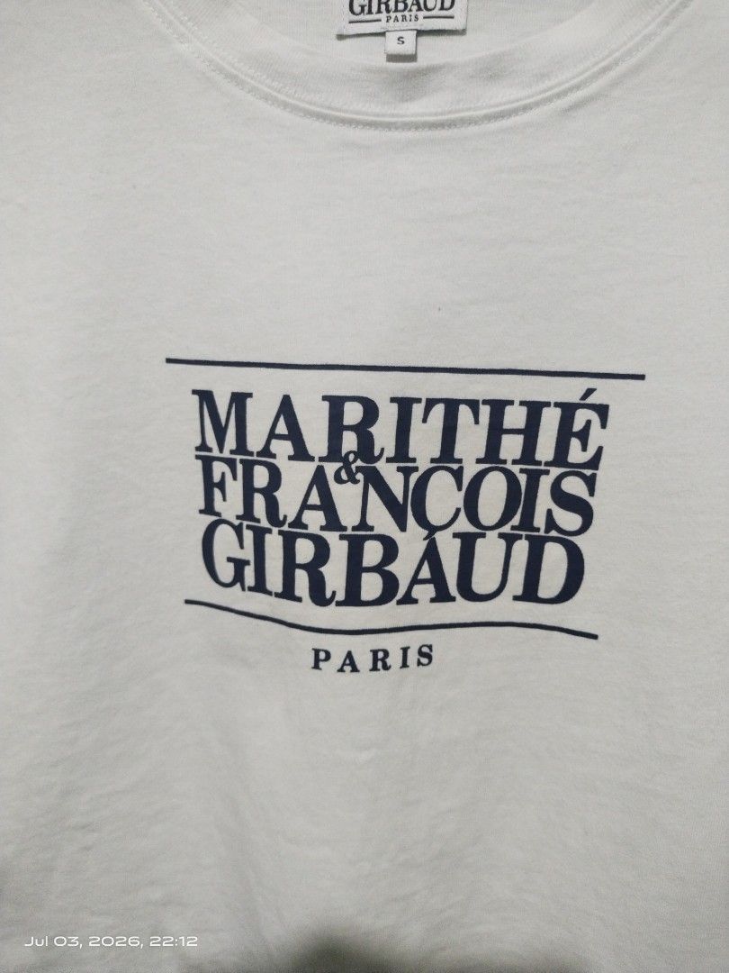MARITH FRANCOIS GIRBAUD CLASSIC CROP TEE (Category: Luxury Apparel) located in Iloilo. Submitted by sydline20 (Listing ID 1448902740, Image 3). Description: DIMENSIONS: 18X18 CR/COND: 9. 5/10 or better EXCELLENT CONDITION ISSUE: NONE PLS NOTE: ALL ITEMS ARE THRIFTED SOME OF THEM NEEDS WASH PLS MANAGE YOUR EXPECTATIONS COLOR MAY VARY DUE TO LIGHTING WHEN CAPTURED ON CAM. MODE OF PAYMENT: GCASH/GOTYME NO COD!! ILOILO CTY LOCATION.