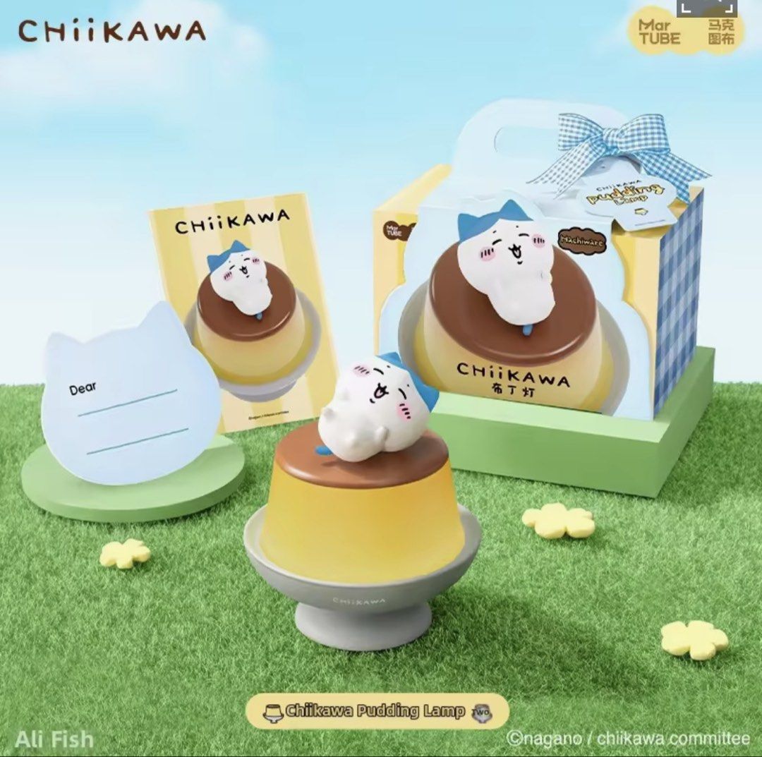 Martube Chiikawa Hachiware Pudding Lamp Nagano (Category: Lighting) located in Dasmarinas. Submitted by jugem (Listing ID 1449023360, Image 1). Description: - ETA: 1-2 weeks after confirming purchase - got it discounted hence the price - guaranteed authentic.