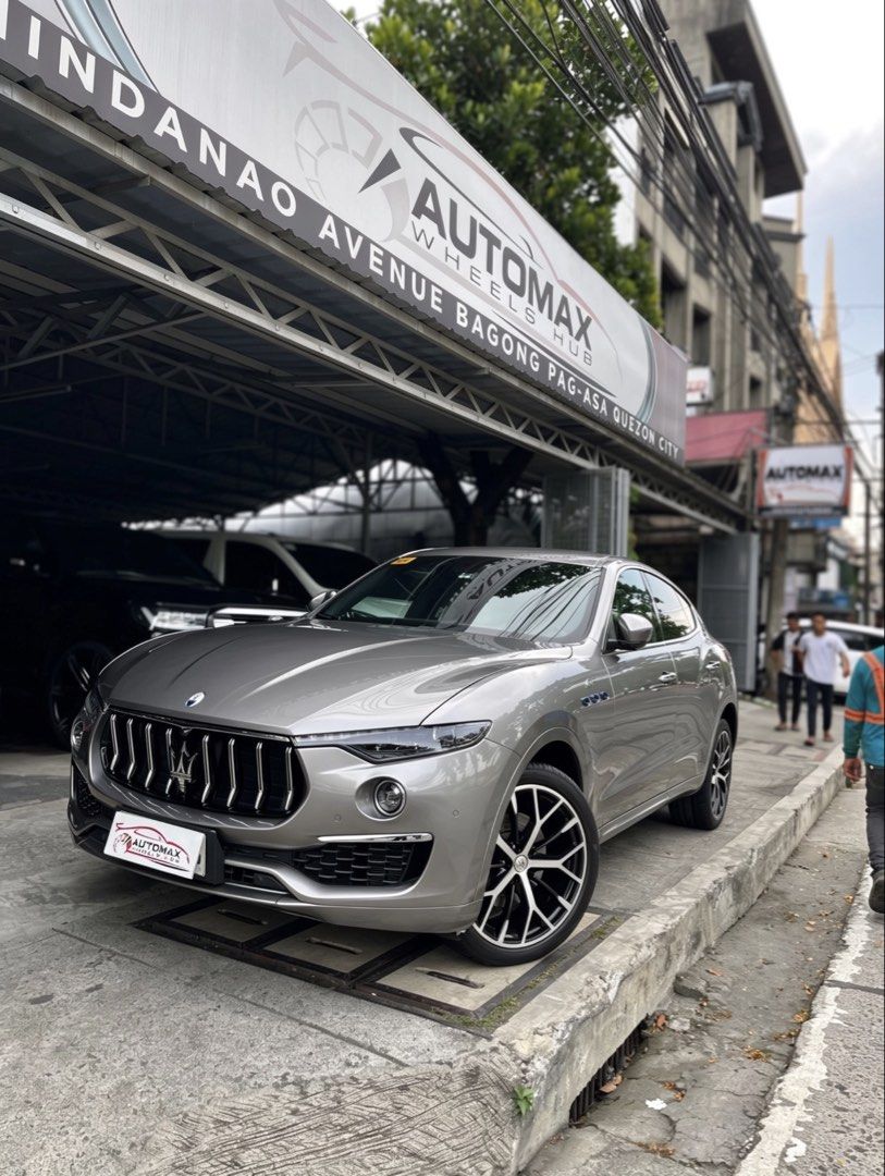Maserati Levante Hybrid Auto (Category: Used Cars) located in Quezon City. Submitted by automax1120 (Listing ID 1448966969, Image 1). Description: 2023 MASERATI LEVANTE HYBRID 💰 ₱4,588,000 (Negotiable Upon Viewing) Vehicle Details: Automatic Transmission Mileage: 3TKMS Only Gasoline Engine Premium Leather Interior 360° Camera + Front & Rear Parking Sensors Like New | Ready to Drive 💼 Open for: 💵 Cash 🔁 Trade-In 🏦 Bank Financing (Fast Approva