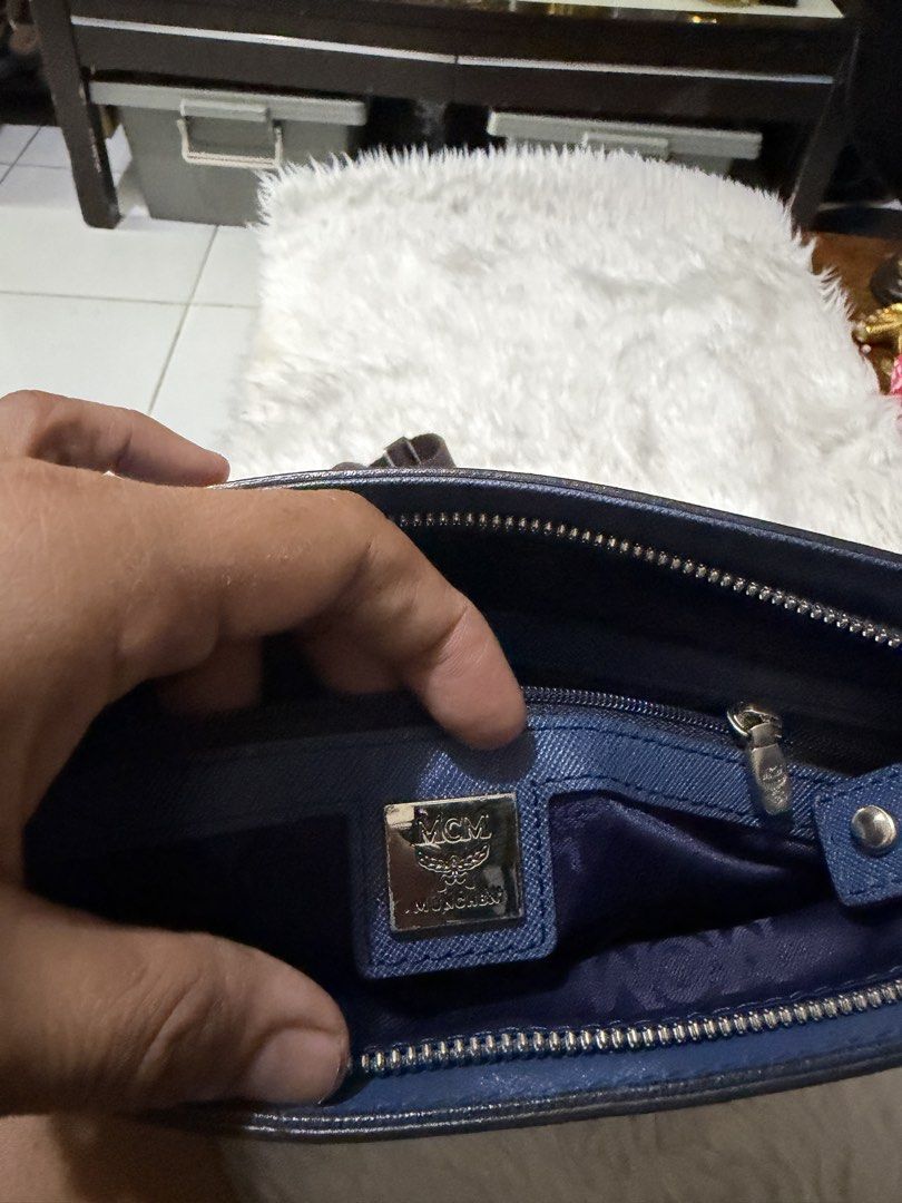 Mcm men sling bag (Category: Luxury Bags & Wallets) located in Calamba. Submitted by angelspetdogs (Listing ID 1448905098, Image 3). Description: Original mcm for men preloved minimal sign of wear but in good condition .