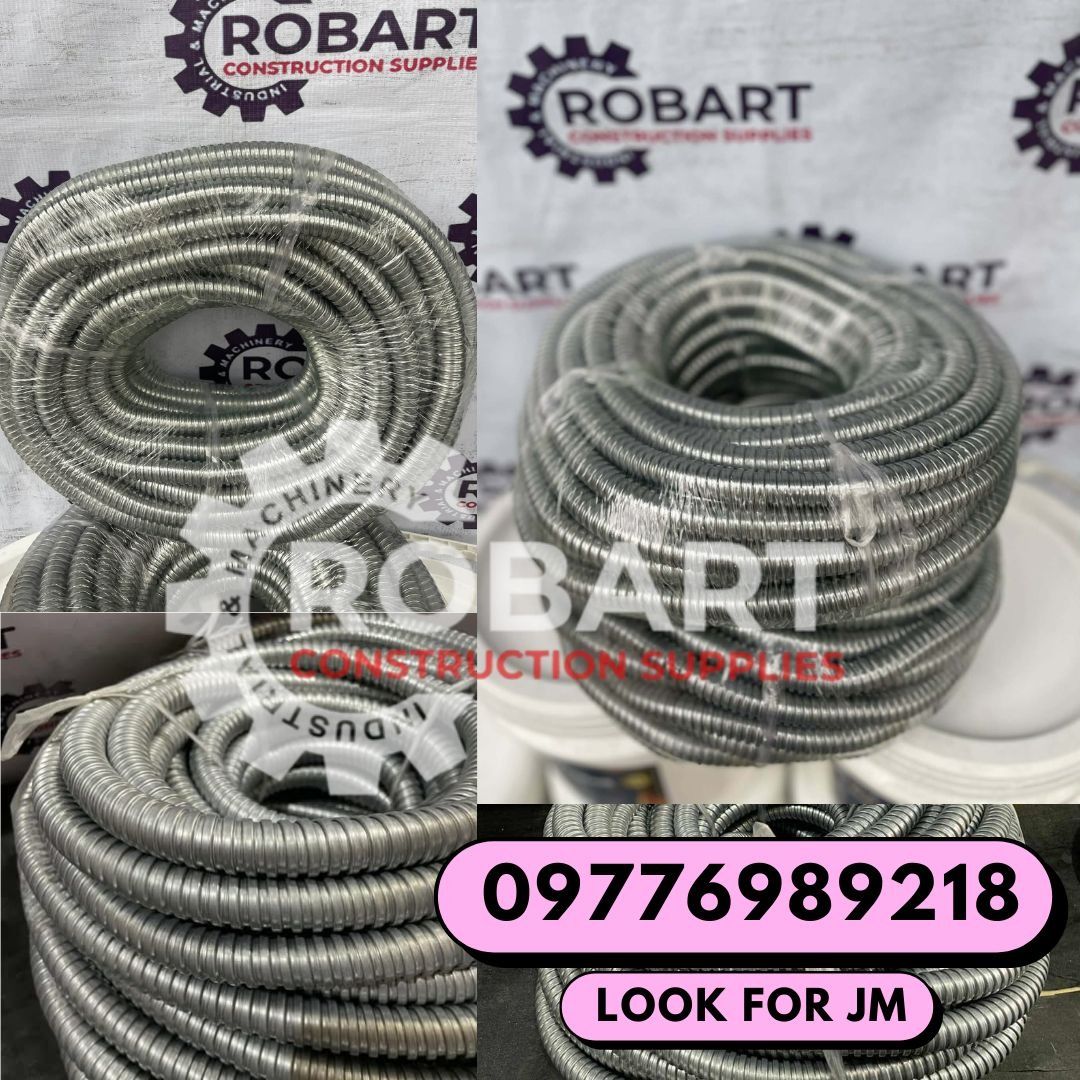 Metal Flexible conduit Hose (Category: Construction Tools & Equipment) located in Caloocan City. Submitted by gmrobart65562 (Listing ID 1448961019, Image 1). Description: 𝐹𝑜𝓇 𝑀𝑜𝓇𝑒 𝐼𝓃𝓆𝓊𝒾𝓇𝑒𝓈 𝙲𝚊𝚕𝚕: 𝟶𝟿𝟽𝟽-𝟼𝟿𝟾-𝟿𝟸𝟷𝟾 𝐿𝑜𝑜𝓀 𝒻𝑜𝓇 𝒥𝑀 𝒞𝒜𝐿𝐿: 𝟩𝟩𝟦𝟨-𝟨𝟤𝟦𝟪 𝒞𝒜𝐿𝐿: 𝟩𝟢𝟢𝟤-𝟤𝟪𝟩𝟤 𝒞𝒜𝐿𝐿: 𝟪𝟨𝟥𝟨-𝟥𝟢𝟢𝟧 🔵 𝟣𝟢𝟢% ᴛʀᴜꜱᴛᴇᴅ ꜱᴜᴘᴘʟɪᴇʀ 🔵 ᴄᴏᴍᴘᴇᴛɪᴛɪᴠᴇ ᴘʀɪᴄᴇ 🔵 𝑾𝒆 𝒂𝒓𝒆 𝑫𝑻𝑰 𝑹𝒆𝒈𝒊𝒔𝒕𝒆𝒓𝒆𝒅 & 𝑩𝑰𝑹 𝐀𝐂�