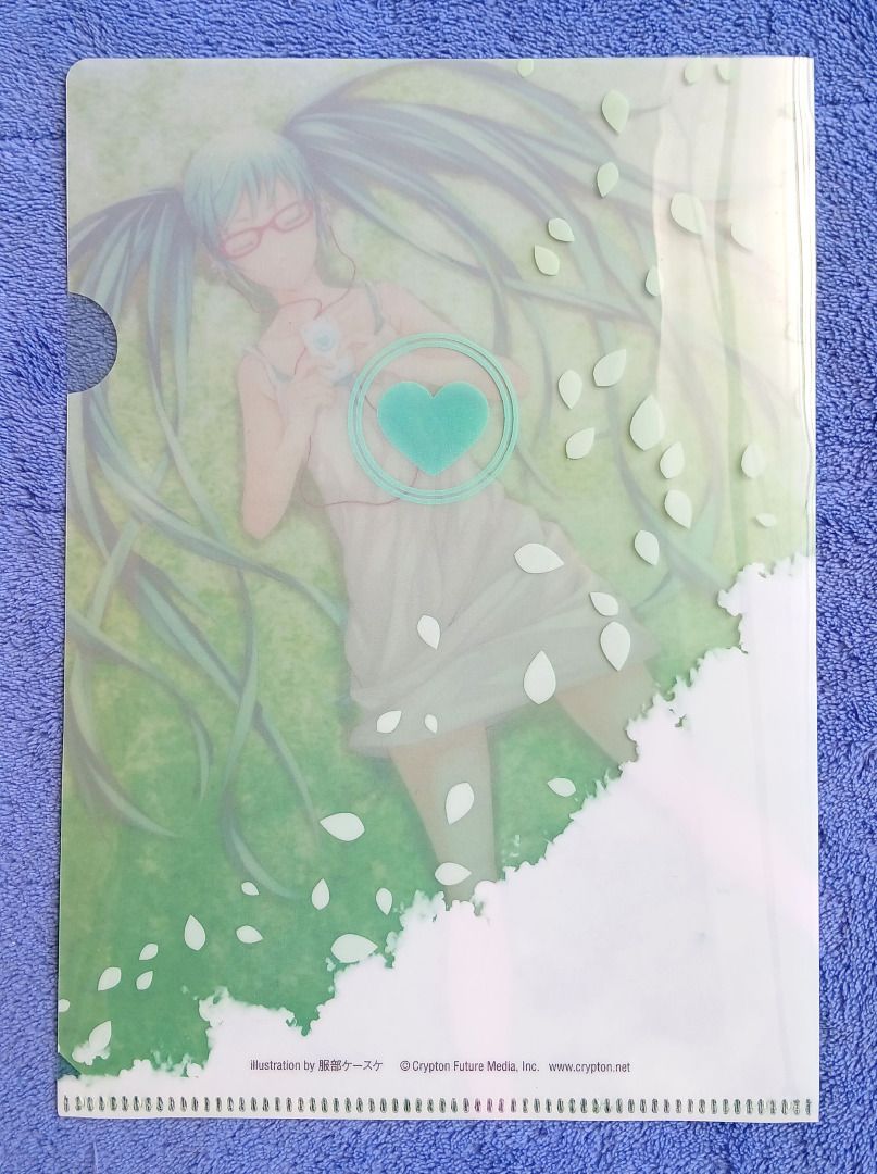 Miku Hatsune Vocaloid A5 Clear File Folder Type B (Category: Stationery & School Supplies) located in Iloilo. Submitted by jrmagallanes78 (Listing ID 1449049949, Image 3). Description: A5 size clear file folder featuring anime Vocaloid Miku Hatsune. Item is UNSEALED and in EXCELLENT condition. Dimensions: A5 size, approx 155mm x 218mm Material: plastic Item condition grading: EX (EXCELLENT) - unsealed, no readily visible damage to surface or edge