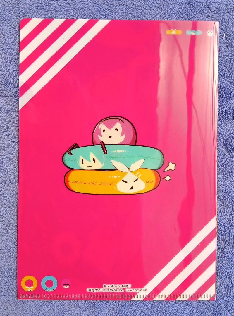Miku Hatsune Vocaloid A5 Clear File Folder Type C (Category: Stationery & School Supplies) located in Iloilo. Submitted by jrmagallanes78 (Listing ID 1449050169, Image 3). Description: A5 size clear file folder featuring anime Vocaloid Miku Hatsune. Item is UNSEALED and in EXCELLENT condition. Dimensions: A5 size, approx 155mm x 218mm Material: plastic Item condition grading: EX (EXCELLENT) - unsealed, no readily visible damage to surface or edge