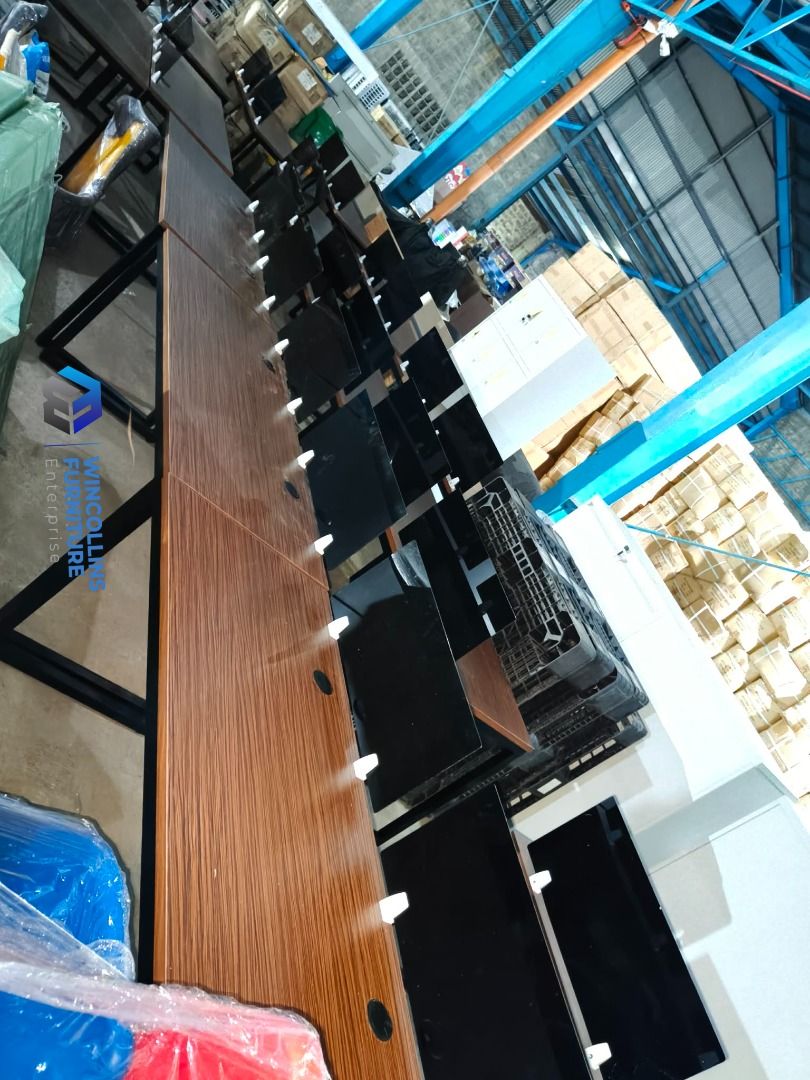 MODULAR WORKSTATION COMPUTER TABLE FURNITURE (Category: Tables & Sets) located in Caloocan City. Submitted by wincollins34516 (Listing ID 1448964644, Image 3). Description: CUSTOMIZED WORKSTATION TABLE PARTITION FURNITURE Transform your workspace with our exclusive office furniture products. Are you ready? Now is the perfect time! For Inquiries, please get in touch with Ms. Mia - 09772709168 Message and call us on our FB Page: Wincollins Furnitur