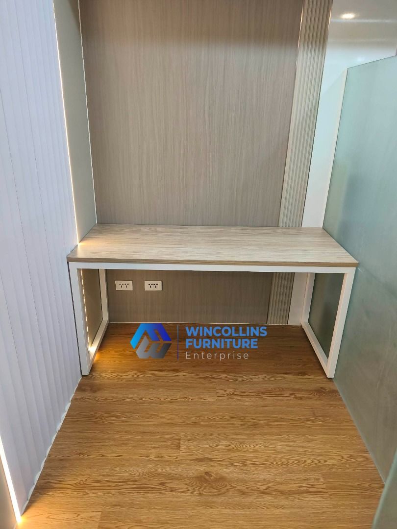 MODULAR WORKSTATION COMPUTER TABLE FURNITURE (Category: Tables & Sets) located in Caloocan City. Submitted by wincollins34516 (Listing ID 1448964644, Image 1). Description: CUSTOMIZED WORKSTATION TABLE PARTITION FURNITURE Transform your workspace with our exclusive office furniture products. Are you ready? Now is the perfect time! For Inquiries, please get in touch with Ms. Mia - 09772709168 Message and call us on our FB Page: Wincollins Furnitur