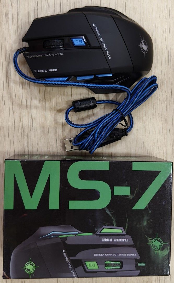 MS-7 Turbo Fire Professional Gaming Mouse