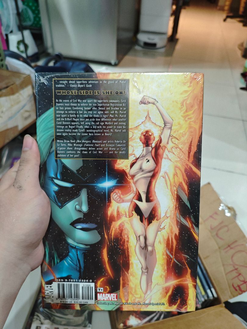 Ms Marvel: Civil War Vol 2 | Brian Reed | Marvel | HC 2007 (Category: Comics & Manga) located in Pasay City. Submitted by fcsean (Listing ID 1449070854, Image 3). Description: .