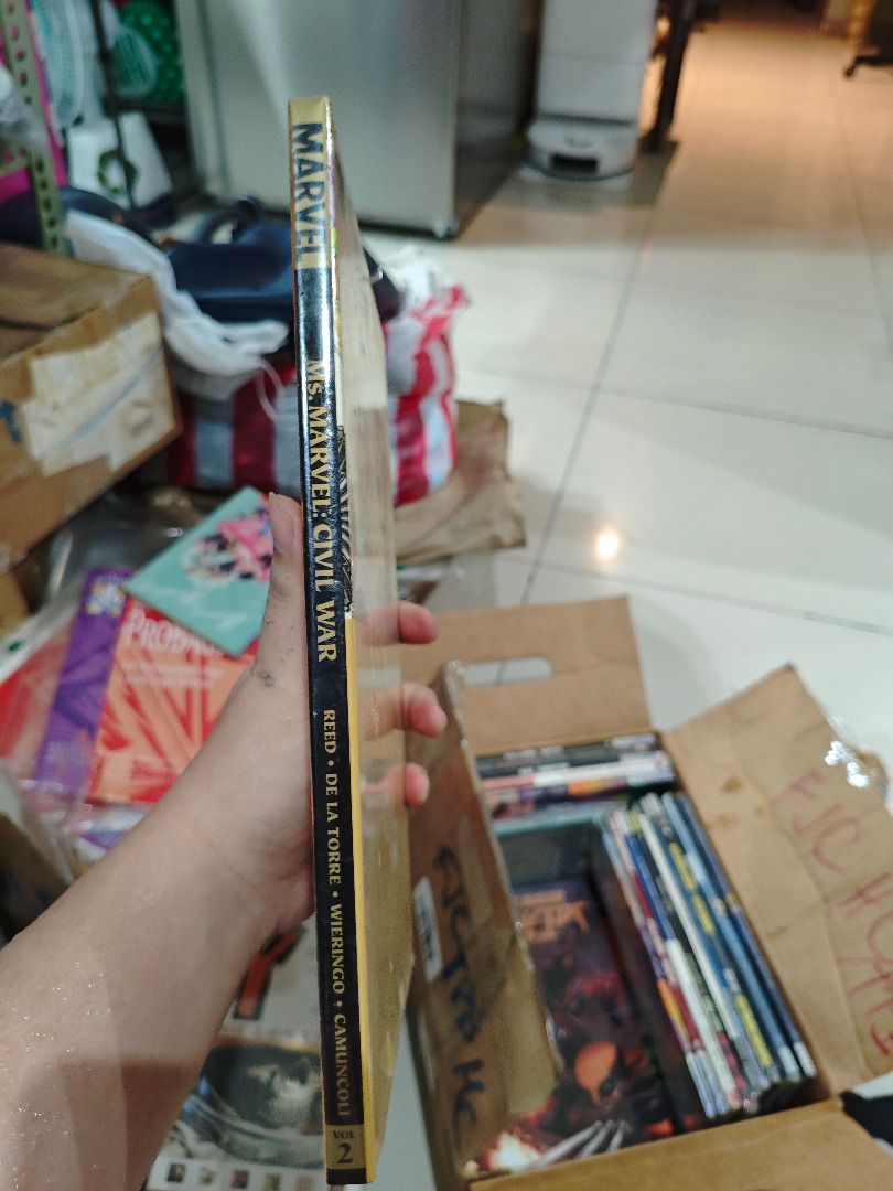 Ms Marvel: Civil War Vol 2 | Brian Reed | Marvel | HC 2007 (Category: Comics & Manga) located in Pasay City. Submitted by fcsean (Listing ID 1449070854, Image 2). Description: .