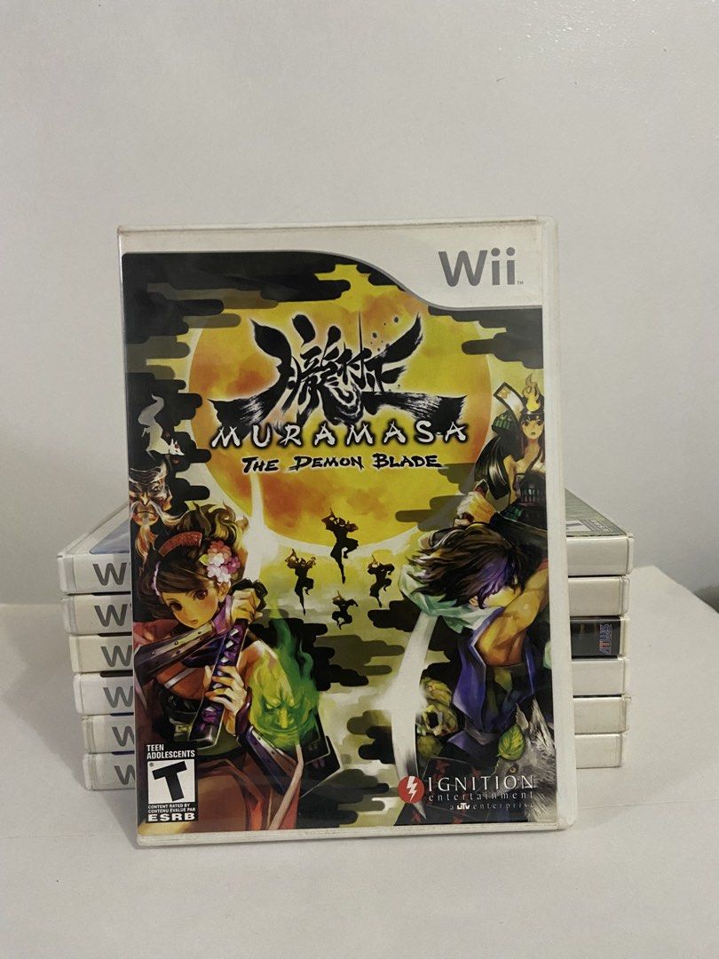 Muramasa The Demon Blade Wii Game (Category: Nintendo) located in Paranaque City. Submitted by millictea (Listing ID 1448953349, Image 1). Description: - Wii Game: Muramasa The Demon Blade - Publisher: Ignition Entertainment - Rating: T for Teen - Includes: Original Case and Manual - Genre: Action MOP: GCash/GoTyme/Maya/MariBank.