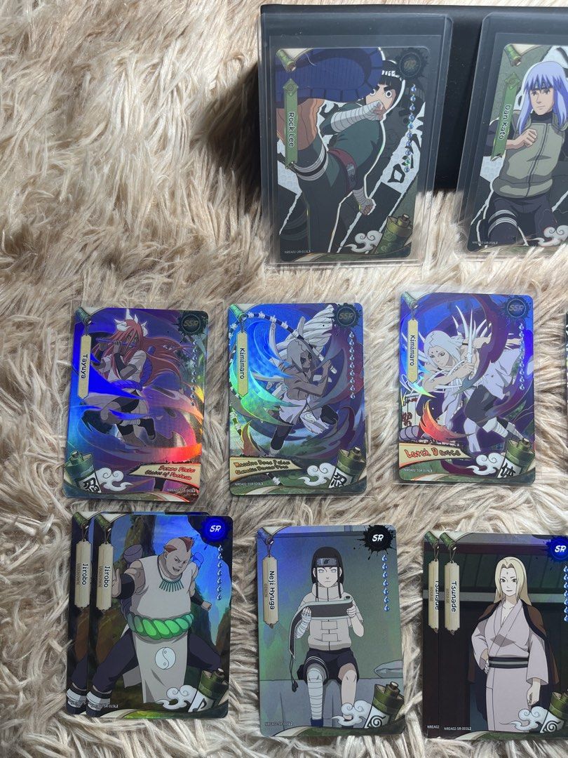 NARUTO ENGLISH KAYOU CARDS (Category: Raw Singles) located in Siquijor. Submitted by dcfinds (Listing ID 1449022001, Image 2). Description: NARUTO ENGLISH KAYOU CARDS FOR SALE 2-UR 5-SSR 7-SR.