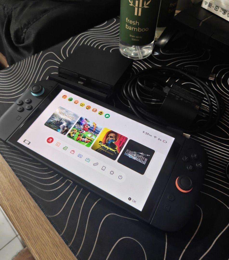 Nintendo Switch 2 with Free Games (Category: Nintendo) located in Manila. Submitted by nswitchgear (Listing ID 1449074751, Image 1). Description: Nintendo Switch 2 with Free games ₱25,999 firm Can be trade sa Lower unit add cash FREE acess to my Paid games Legit purchase not Jailbreak. Preloved in good condition 2 Yrs warranty with soft copy receipt Comes only with Dock,charger and HDMI. Any of my Digital PAID Shared Games can be reinstalled for 
