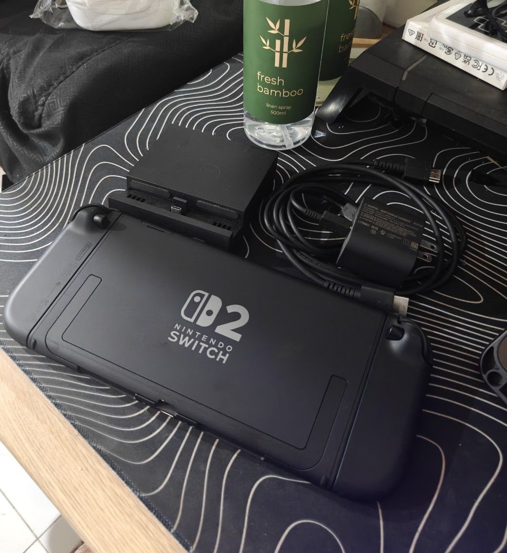 Nintendo Switch 2 with Free Games (Category: Nintendo) located in Manila. Submitted by nswitchgear (Listing ID 1449074751, Image 2). Description: Nintendo Switch 2 with Free games ₱25,999 firm Can be trade sa Lower unit add cash FREE acess to my Paid games Legit purchase not Jailbreak. Preloved in good condition 2 Yrs warranty with soft copy receipt Comes only with Dock,charger and HDMI. Any of my Digital PAID Shared Games can be reinstalled for 