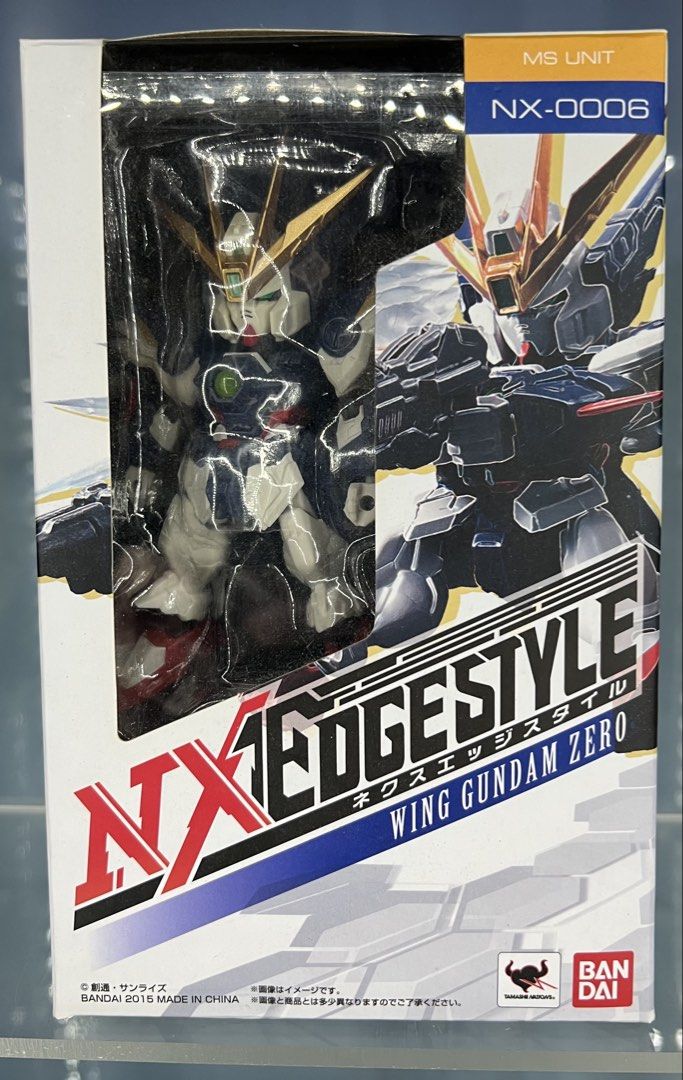 NXEDGE STYLE Wing Gundam Zero NX-0006 (Category: Gundam & Model Kits) located in Makati City. Submitted by aa747b34f957036336ed66e748bbff (Listing ID 1449040867, Image 1). Description: - NXEDGE STYLE Wing Gundam Zero Figure - Model Number: NX-0006 - Brand: Bandai - Release Year: 2015 - Series: Gundam - Type: Collectible Item.