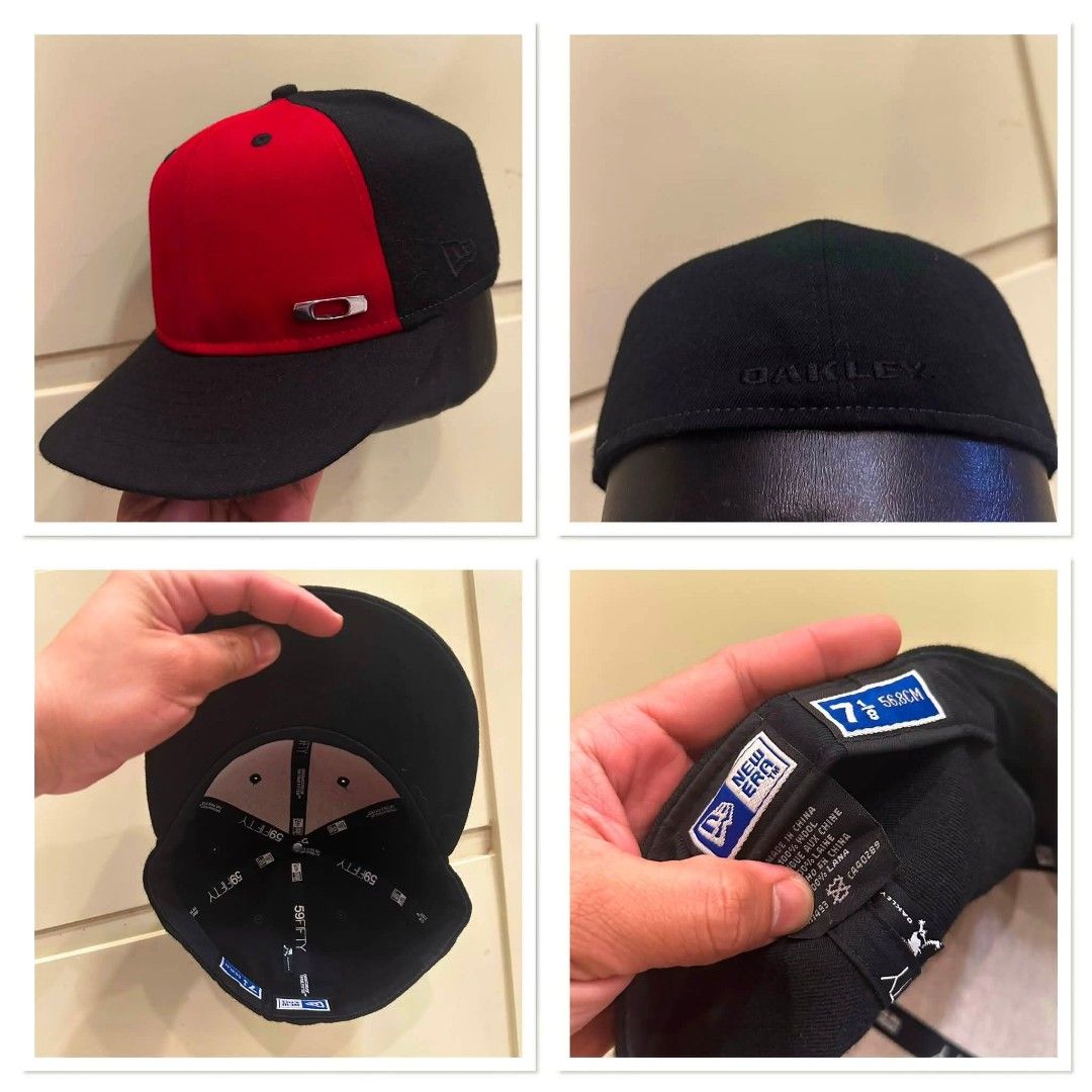 Oakley x New Era (Category: Caps & Hats) located in Santiago. Submitted by johnmichael1213 (Listing ID 1449075632, Image 1). Description: no issue negotiable.