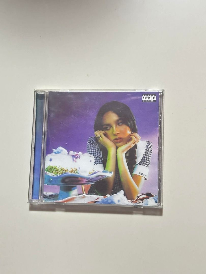 Olivia Rodrigo - Sour CD with Poster and Inserts (Category: CDs & DVDs) located in Batangas. Submitted by chin_14 (Listing ID 1449048647, Image 1). Description: - Olivia Rodrigo Sour CD album - Includes original case - Large folded poster included - Lyric sheets and photo inserts - Great for any Olivia Rodrigo fan.