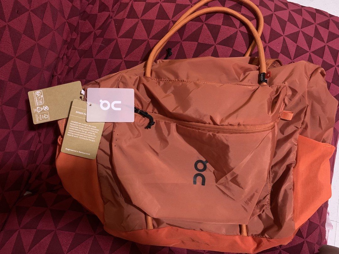 ON gym bag 2 way (Category: Luxury Bags & Wallets) located in Antipolo. Submitted by hideoutcloset88 (Listing ID 1449050581, Image 1). Description: With sling bnew Orig From Us .