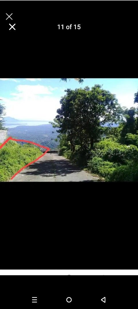 OVERLOOKING LOT IN TAGAYTAY FULL VIEW (Category: Lot) located in Manila. Submitted by escobaredd11115 (Listing ID 1449035927, Image 3). Description: Premium Property Listing Prime Overlooking Investment: Dual-Lot Property in Tagaytay’s Golden Zone Location: Adjacent to Antonio’s Bed & Breakfast, Tagaytay City Total Land Area: 582 sqm (Comprised of two adjacent titles: 299 sqm & 283 sqm) Property Overview Discover a rare opportunity to own a piece