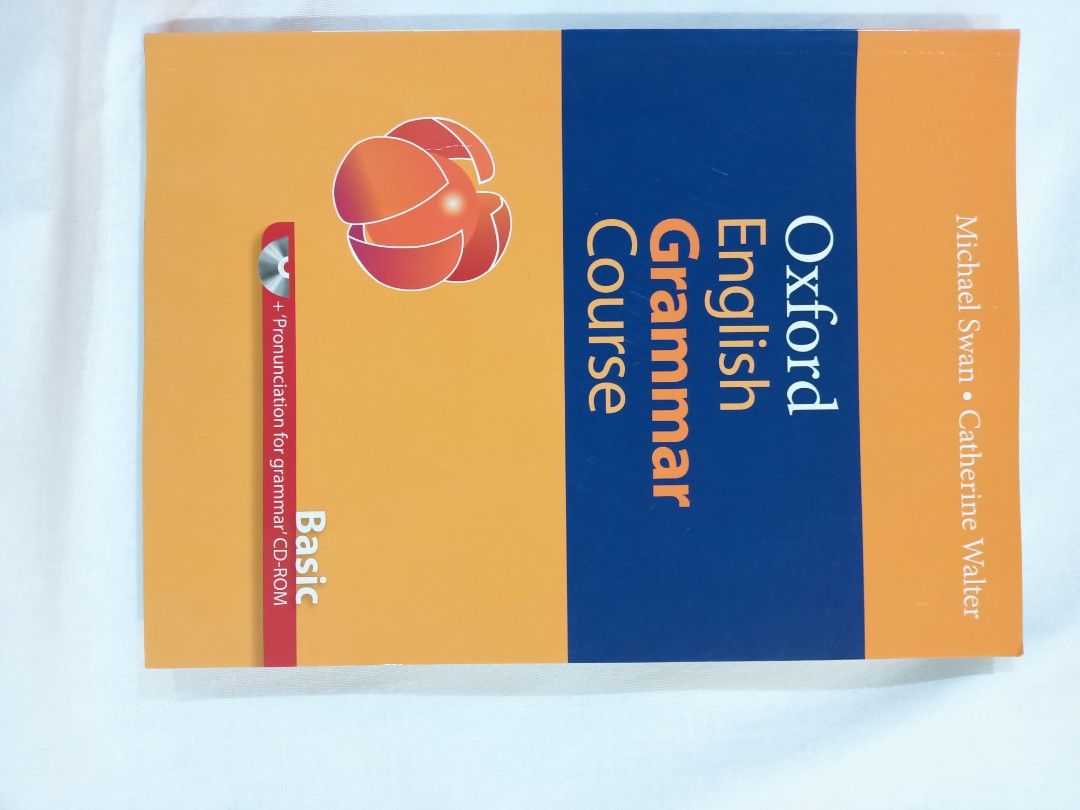 Oxford English Grammar Course Basic Book with CD-ROM (Category: Textbooks) located in Kuala Lumpur. Submitted by pocketmoneytheog (Listing ID 1449032975, Image 1). Description: - Oxford English Grammar Course Basic - Includes book and CD-ROM for pronunciation - Covers grammar explanations and exercises - Great for learning and practicing English - Authors: Michael Swan & Catherine Walter - Publisher: Oxford University Press.