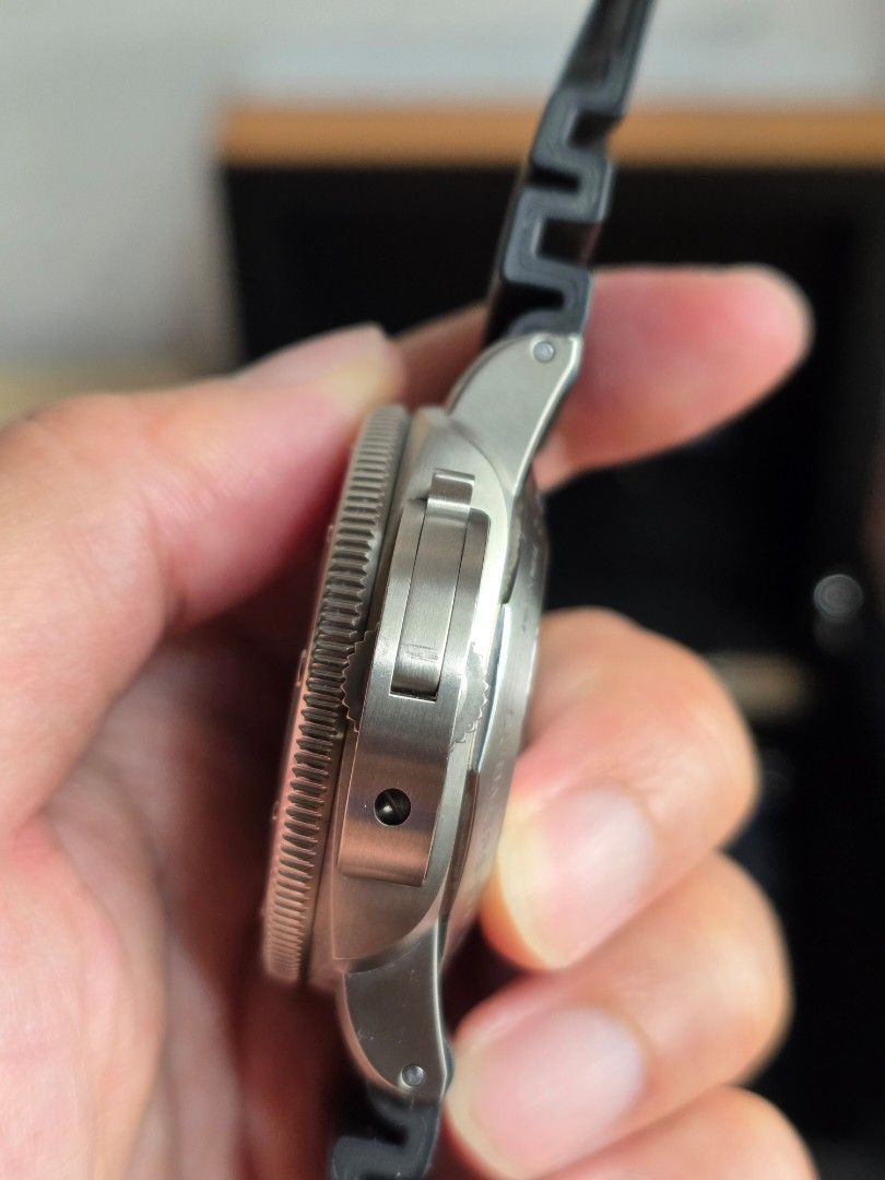 Panerai Luminor Submersible 1950 3d Auto Titanium *PAM305 (Category: Watches) located in Kuala Lumpur. Submitted by yangkw (Listing ID 1448912209, Image 3). Description: Product detail as below Panerai Luminor Submersible 1950 3d Auto Titanium *PAM305 Full set as per picture Ref PAM00305 Case size 47mm Movement Auto Calibre P.9000 Power Reserve Approximately 3days Year 2016 Retail Price Approx NA My Price: RM18,999 Condition 9/10 Item include : C