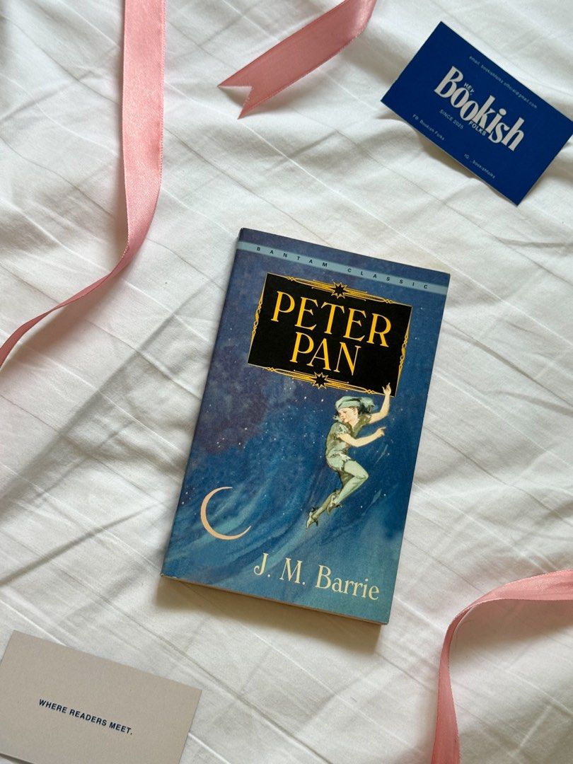 Peter Pan by J.M. Barrie Bantam Classic (Category: Storybooks) located in San Jose. Submitted by lizbuxbaum (Listing ID 1449070158, Image 1). Description: - Condition: Ukay-ukay - MOP: Gcash, BPI (QR code only) - MOD: J&T, LBC (door-to-door or COP) *Meet-up: Waltermart Cabanatuan .