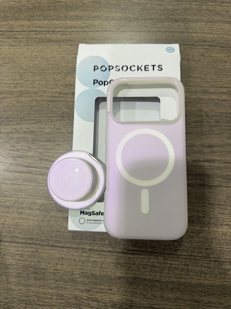 Popsocket case for iphone 17 pro (Category: Cases & Sleeves) located in Cabanatuan. Submitted by macesha (Listing ID 1449030340, Image 3). Description: Phone case only, pop socket is 2,500 as well.