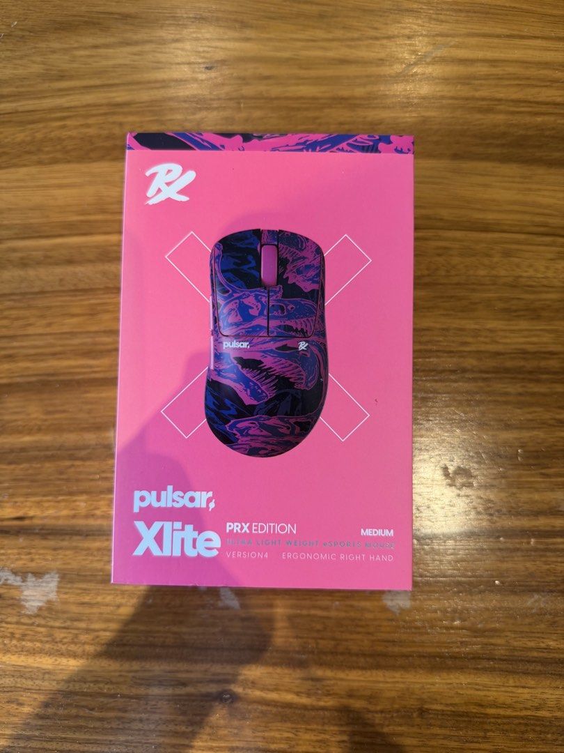 Pulsar Xlite V4 PRX Edition Medium Ergonomic Gaming Mouse