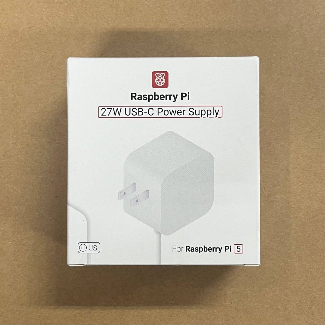 Raspberry Pi 27W USB-C Power Supply for Raspberry Pi 5