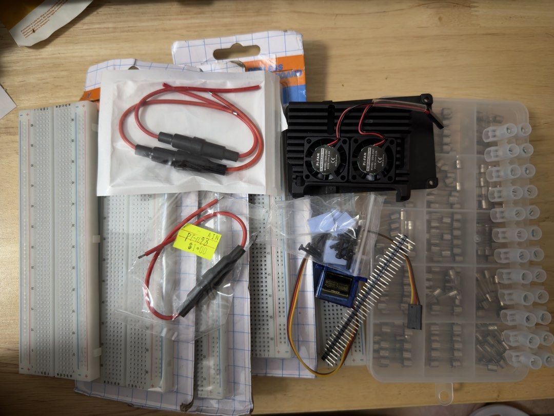 Raspberry Pi & Tools, electronics (Category: Networking) located in Singapore. Submitted by bravepenguin_fish (Listing ID 1448940916, Image 2). Description: 150 for everything. Most of them never used. Official Raspberry Pi Camera V2 Module with Sony IMX219 Light-sensitive Chips 8MP Pixels 1080P Video Original RPI 3B/4B Camera,Fuse Dimension:5*20 mm/0.2*0.79 inch Fuse Voltage: 250V Fuse Model:15 type-(0.1A/0.2A/0.25A/0.5A/1A/1.5A/2A/3A/4A/5A/8A/1