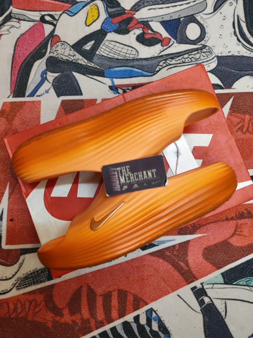 ReactX Rejuven8 Campfire Orange (Category: Slippers & Slides) located in Marikina City. Submitted by tm_harley (Listing ID 1449085657, Image 2). Description: 🚨ReactX Rejuven8 "Campfire Orange" Size 9 Men's ✅2,595 pesos only!!❌3,595 SRP Send a DM for inquiries 📩 FB: Harley Villa FB Page: The Merchant - Kicks and Collectibles 📌Marikina City Location.