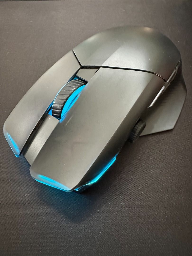 ROG Chakram X Origin Wireless Gaming Mouse (Category: Mouse & Mousepads) located in Mandaluyong City. Submitted by olrac45 (Listing ID 1449017884, Image 3). Description: For Sale: ASUS ROG Chakram X Origin Wireless Gaming Mouse Full Specs: - Triple Connectivity: 2.4GHz Wireless, Bluetooth 5.2, and USB-C Wired - ROG AimPoint Optical Sensor- up to 36,000 DPI - 8000Hz Polling Rate (Wired) for ultra-responsive gaming - 11 Programmable Buttons with de
