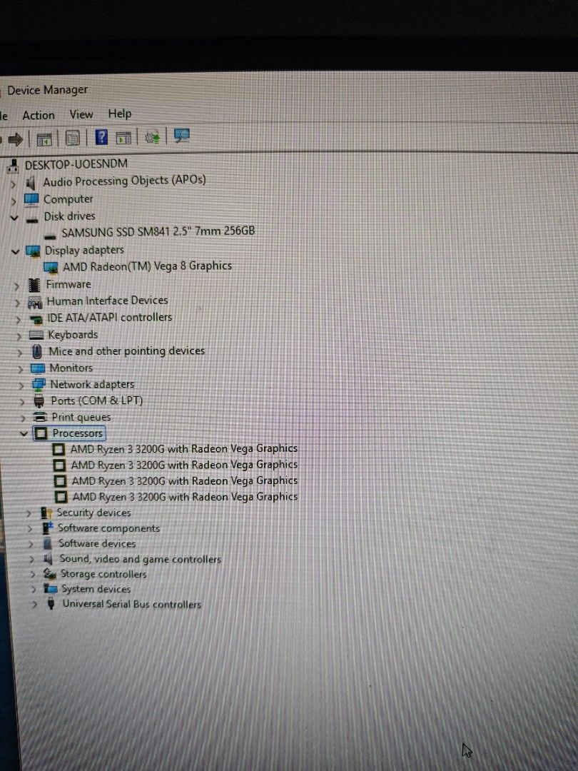 Ryzen 5 3200g desktop PC computer AMD CPU vega 8506606965899939847