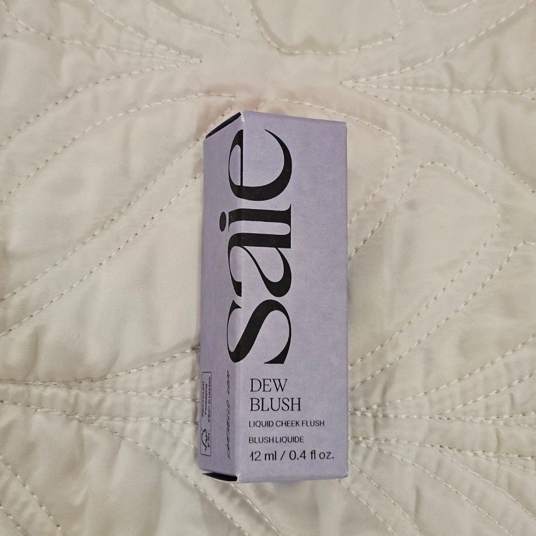 Saie Dew Blush Liquid Cheek Flush - Poppy (Category: Makeup) located in Imus. Submitted by a.niko (Listing ID 1449014207, Image 1). Description: - Swatched Saie Dew Blush in shade Poppy - Liquid cheek flush - Lovely peachy-pink shade - Comes in a small bottle with a doe-foot applicator - Perfect for achieving a natural flush - Size: 12 ml / 0.4 fl oz.
