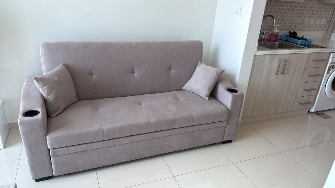Sofa bed preloved no flaws (Category: Sofas) located in Caloocan City. Submitted by wiseeagle.6a9011 (Listing ID 1448947027, Image 2). Description: 2500php No flaws No issue Tagaytay location.