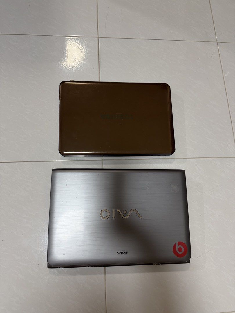 Sony & Toshiba laptops