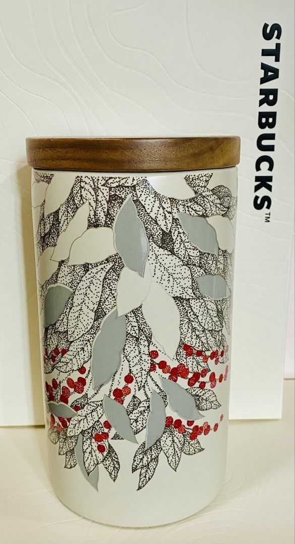 Starbucks Coffee Heritage Bone Ceramic Canister (Category: Coffee & Tea Tableware) located in Pasay City. Submitted by trendystash (Listing ID 1448970375, Image 2). Description: Brand new .