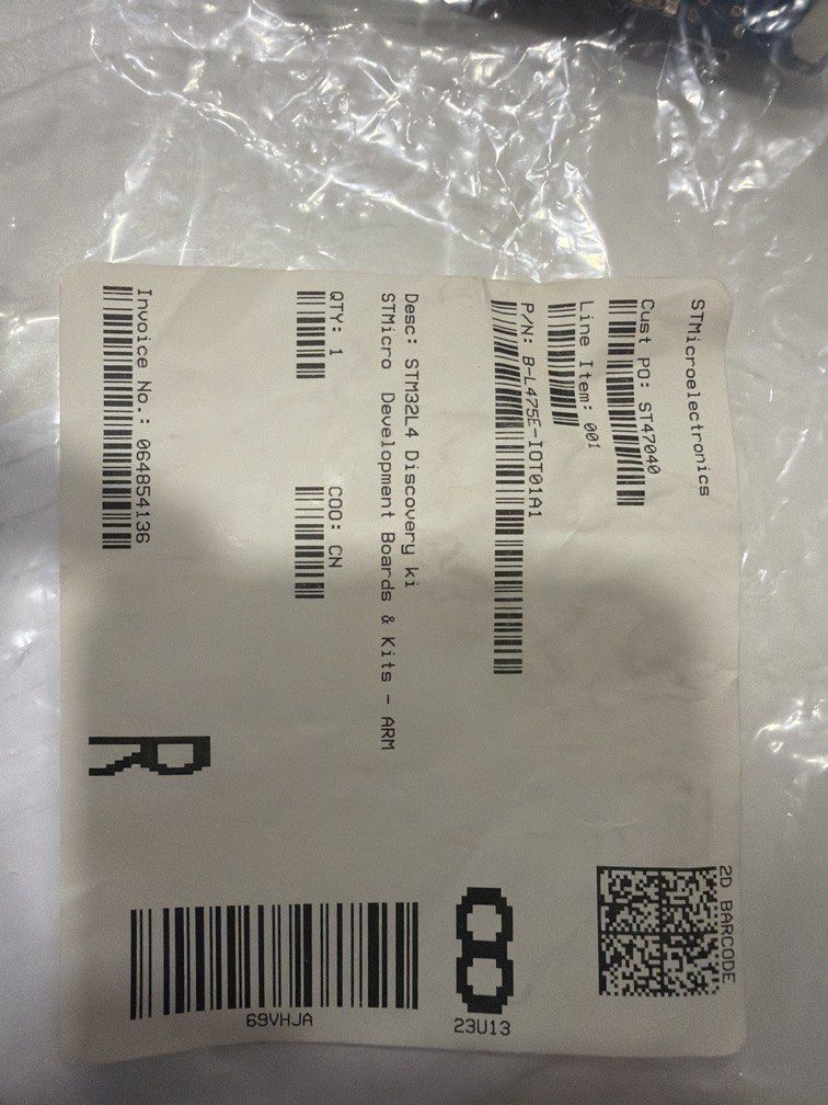 STM32L4 discovery kit506341176115865602