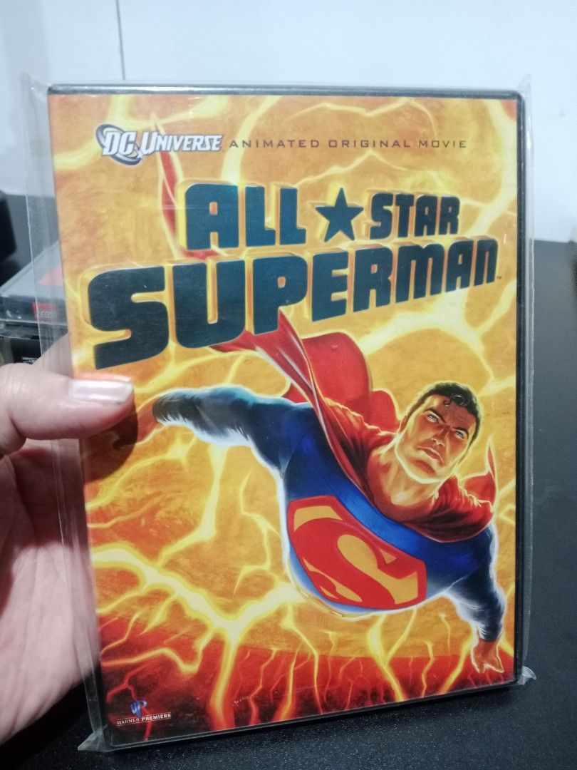 Superman All Star DVD (Category: CDs & DVDs) located in Davao. Submitted by suxrox (Listing ID 1449057756, Image 1). Description: sf shoulder by the buyer cop lbc.
