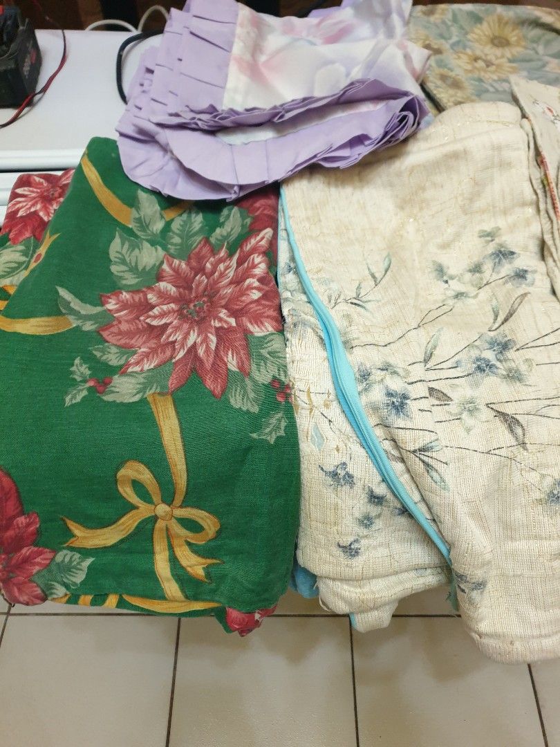 TAKE ALL 25PCS‼ THROW PILLOW CASE (Category: Cushions & Throws) located in Malabon City. Submitted by toughMeg (Listing ID 1448898872, Image 2). Description: TAKE ALL 25PCS‼ THROW PILLOW CASE ‼4-6 PCS EACH SET ‼WYSWYG PLEASE MANAGE EXPECTATIONS AS THESE ARE ALL USED.