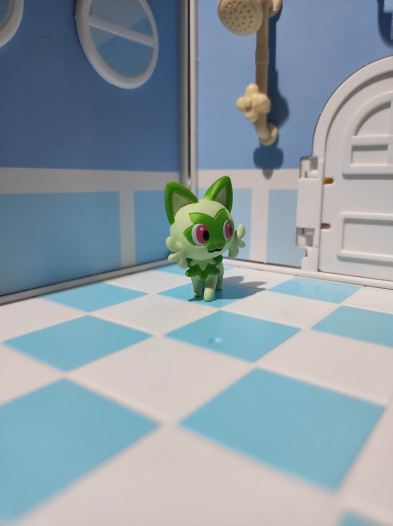 T-ARTS Pokemon Figure - Sprigatito (Category: Figurines & Statues) located in Taguig. Submitted by lilrootshop (Listing ID 1449083428, Image 3). Description: ***Crossposted*** Price: 200 AUTHENTIC Pass sa lowballers! First to pay basis. No COD. For item reservation, a down payment of 50% or 100 pesos (whichever is less) is required. Down payment is non-refundable. One month reservation only. Location: Taguig (near BGC) MOP: GCash / GoTyme / CIMB.
